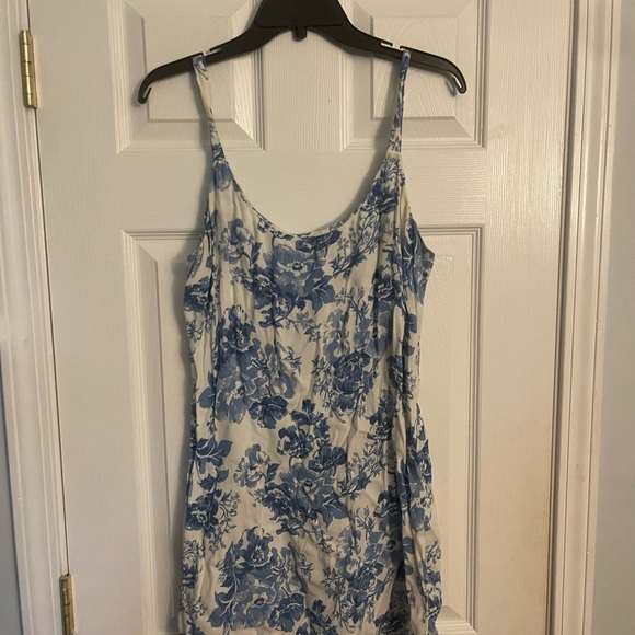 Reformation White and Blue Floral Dress - Picture 1 of 5
